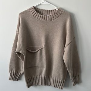 New Large Front Pocket Sweater